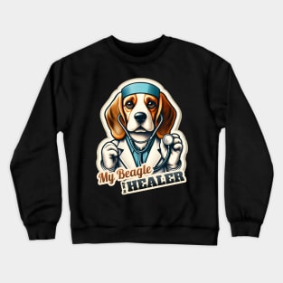 Beagle doctor Crewneck Sweatshirt